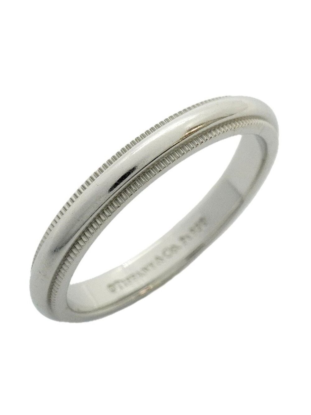 Tiffany & Co Ring Milgrain Platinum